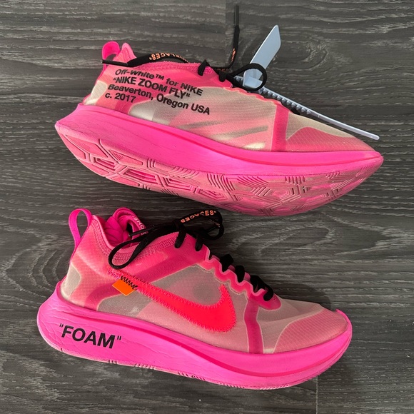 Off White x Nike Zoom Fly Pink - LIMITED EDITION - Picture 5 of 6